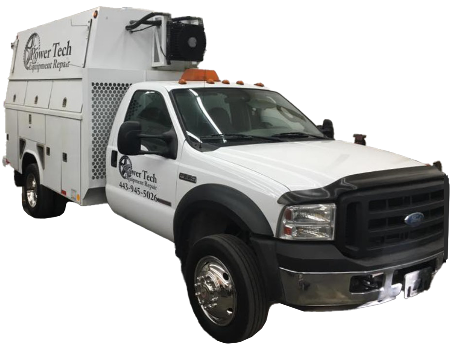 Power Tech Equipment Repair Truck