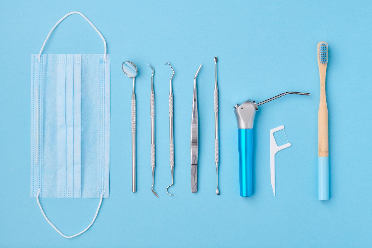 Dental cleaning tools and equipment