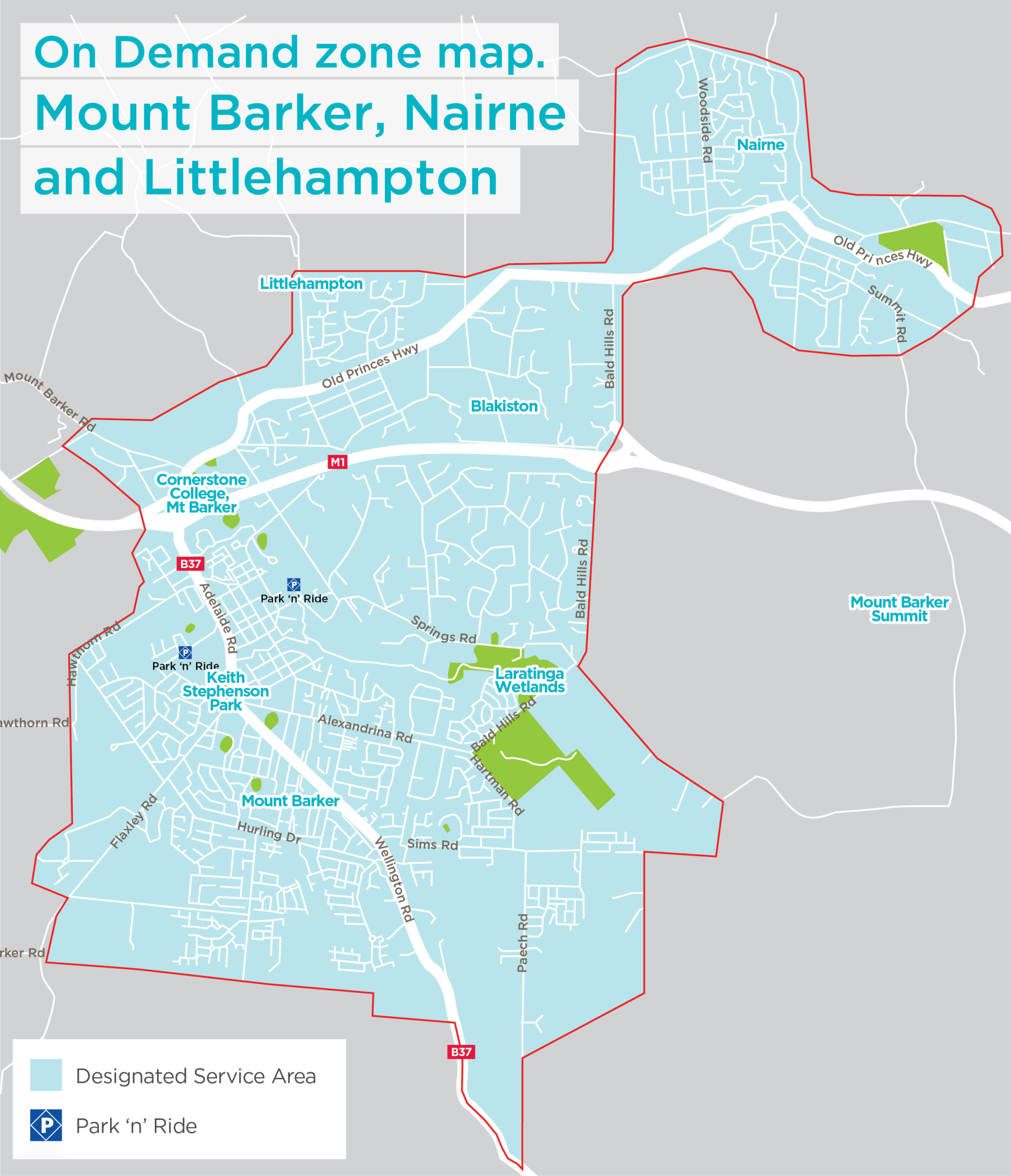 Mount Barker Map