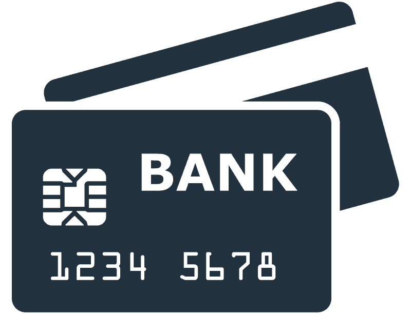 Icon of a bank card
