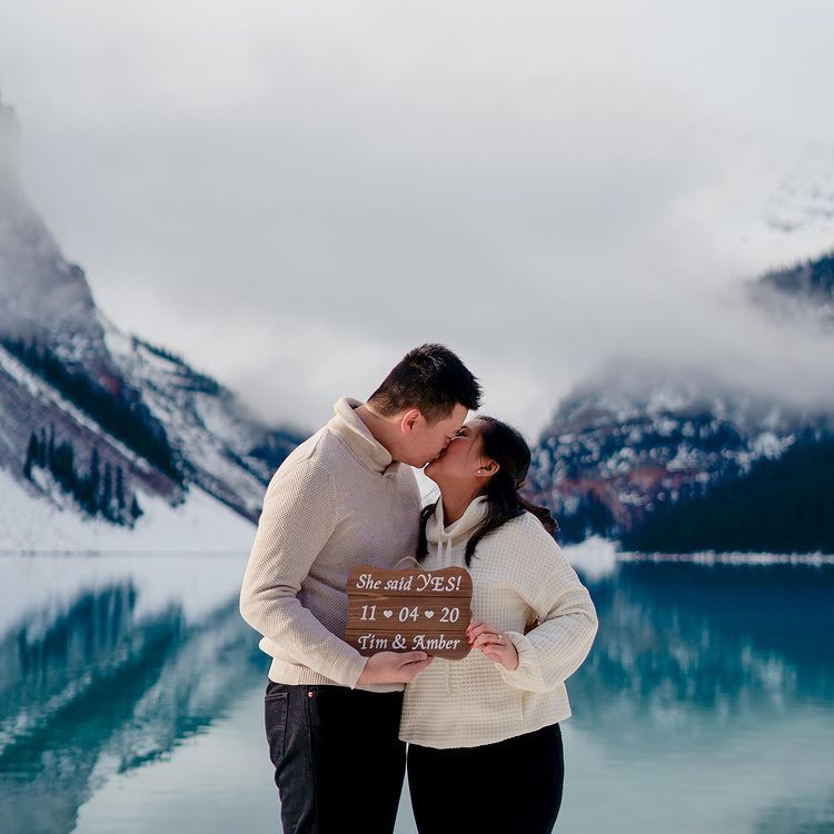 Kimberfire couple engagement photo.