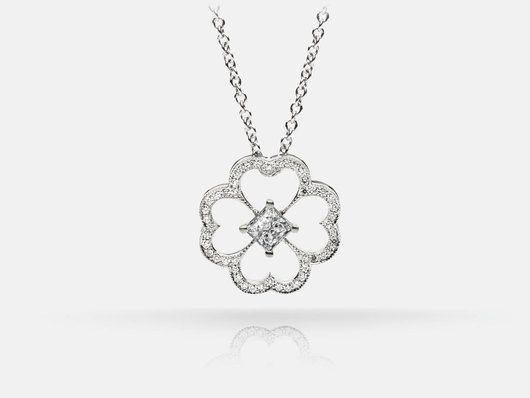 CUST PEND 015 Diamond Pendant