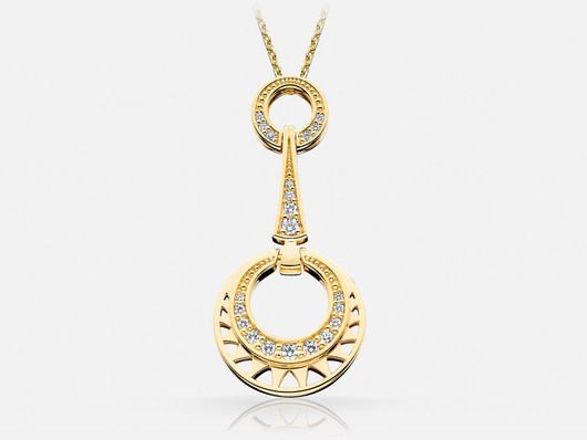 LZ330 Diamond Pendant