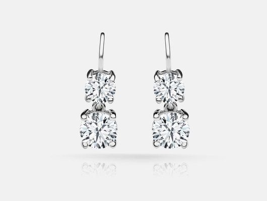 PLC238 Diamond Earrings