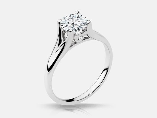 PLC400 Solitaire Engagement Ring