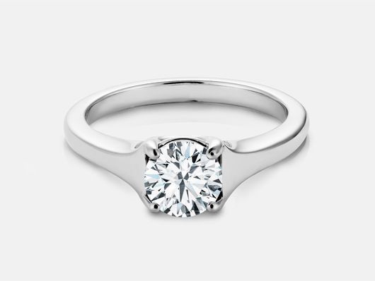 PLC404 Solitaire Engagement Ring