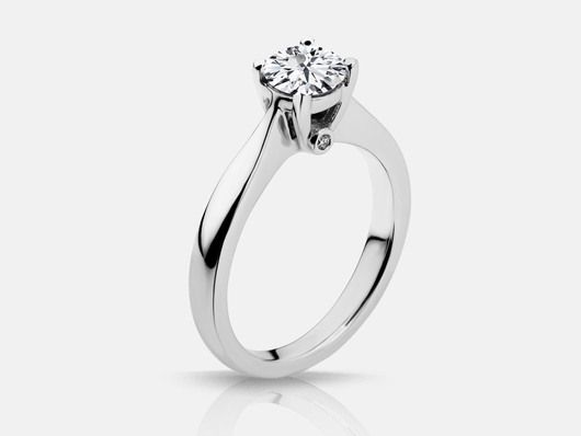 PLC55 Solitaire Engagement Ring