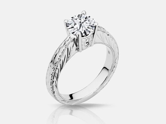 PLC61 Vintage Engagement Ring