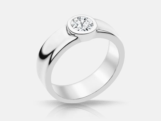 PLC739 Solitaire Engagement Ring