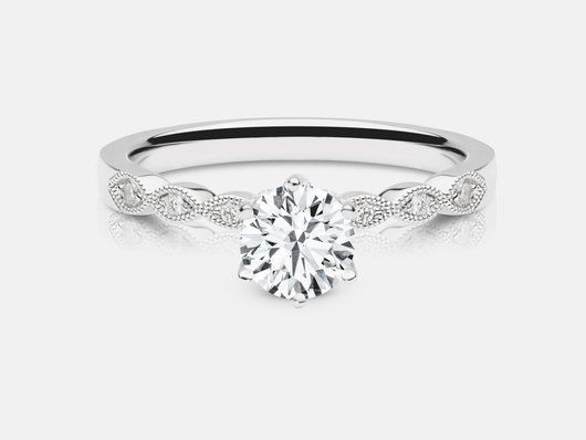 PLC750 Vintage Engagement Ring