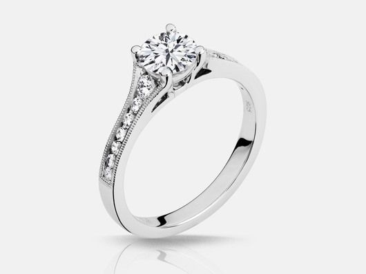 PLC75 Vintage Engagement Ring