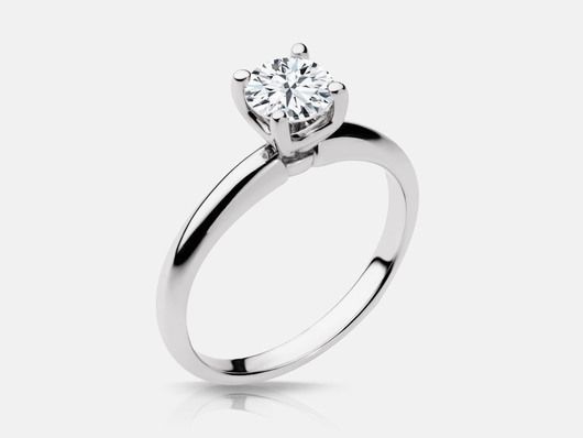 PLC77 Solitaire Engagement Ring