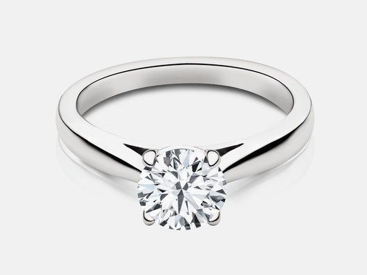 PLC91 Solitaire Engagement Ring