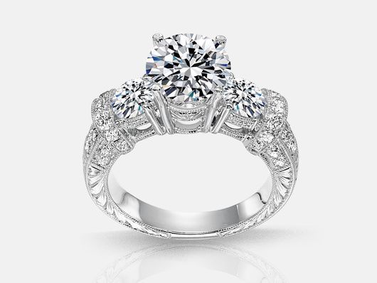 R285 Vintage Engagement Ring