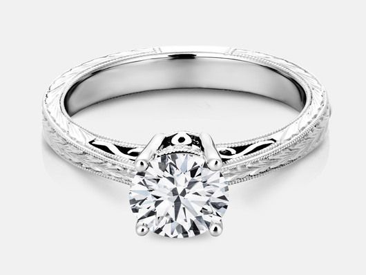 R571 Vintage Engagement Ring