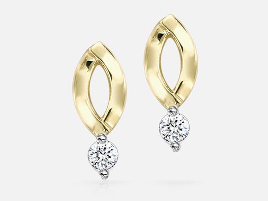 SAZ08 Diamond Earrings