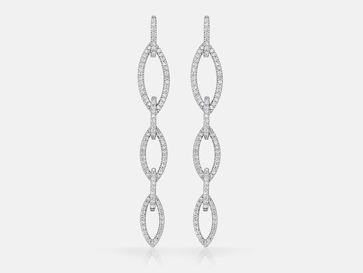 SAZ104 Diamond Earrings
