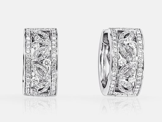 SAZ185X Diamond Earrings