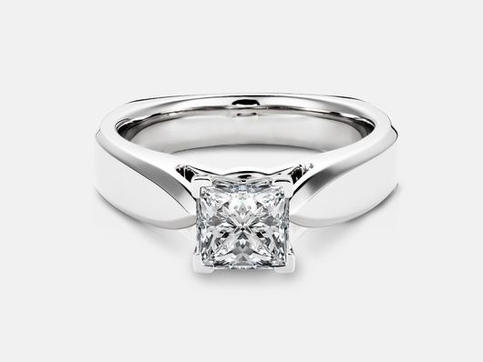 SAZ56 Solitaire Engagement Ring