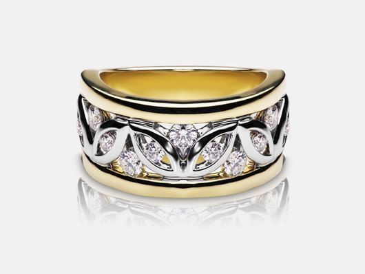 SAZ85R Diamond Ring
