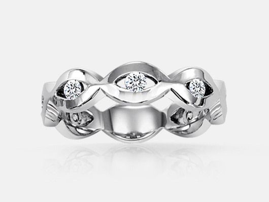 SAZ90 Diamond Ring
