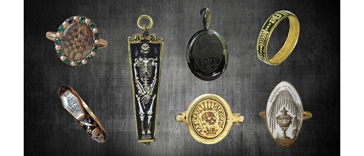 The Haunting Beauty of Memento Mori and Mourning Jewelry