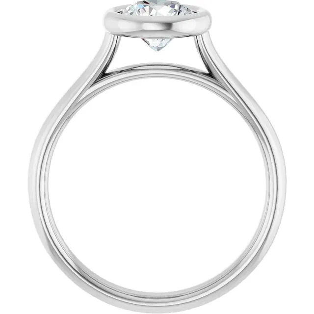 No.2 solitaire engagement ring.