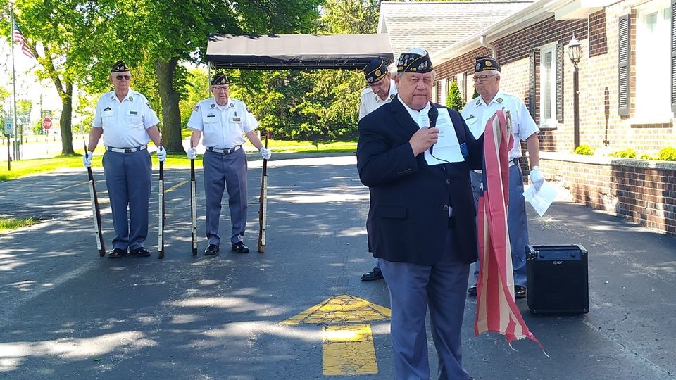 Flag Retirement Ceremony Schramka-Borgwardt Funeral Home