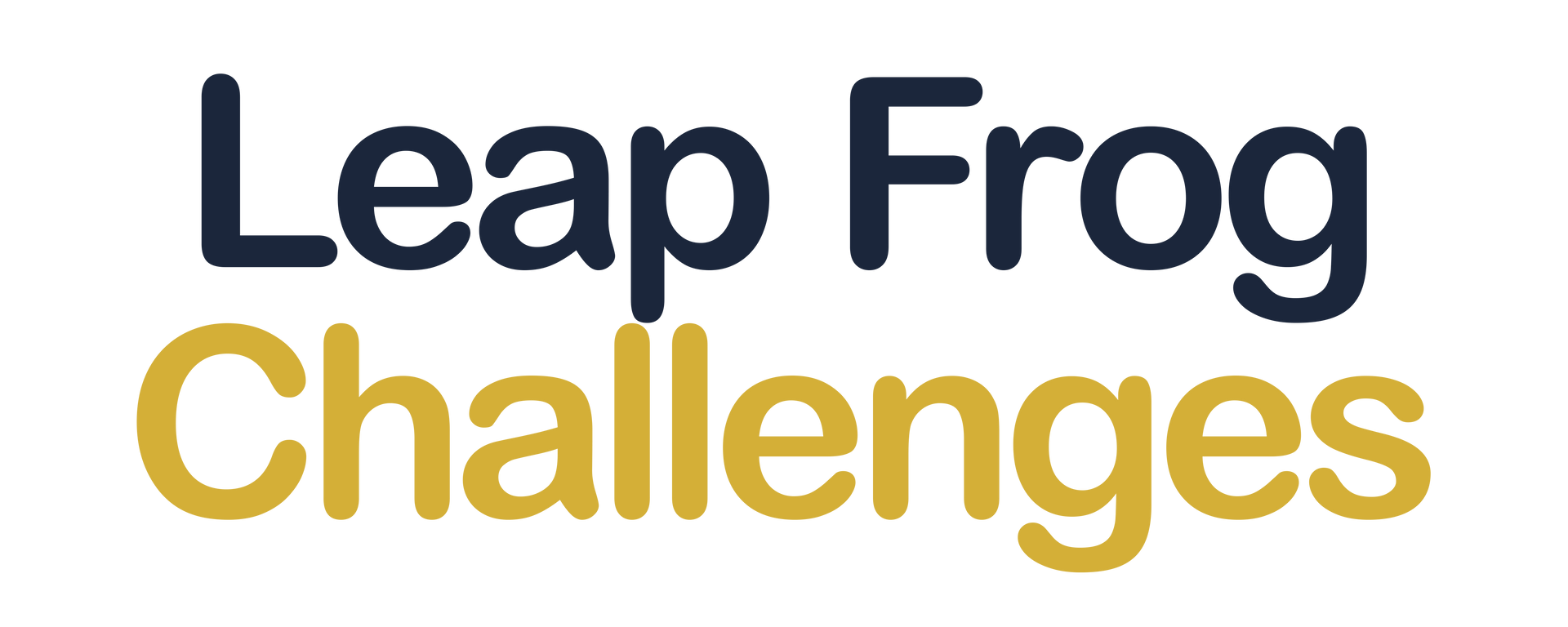 Leap Frog Challenges