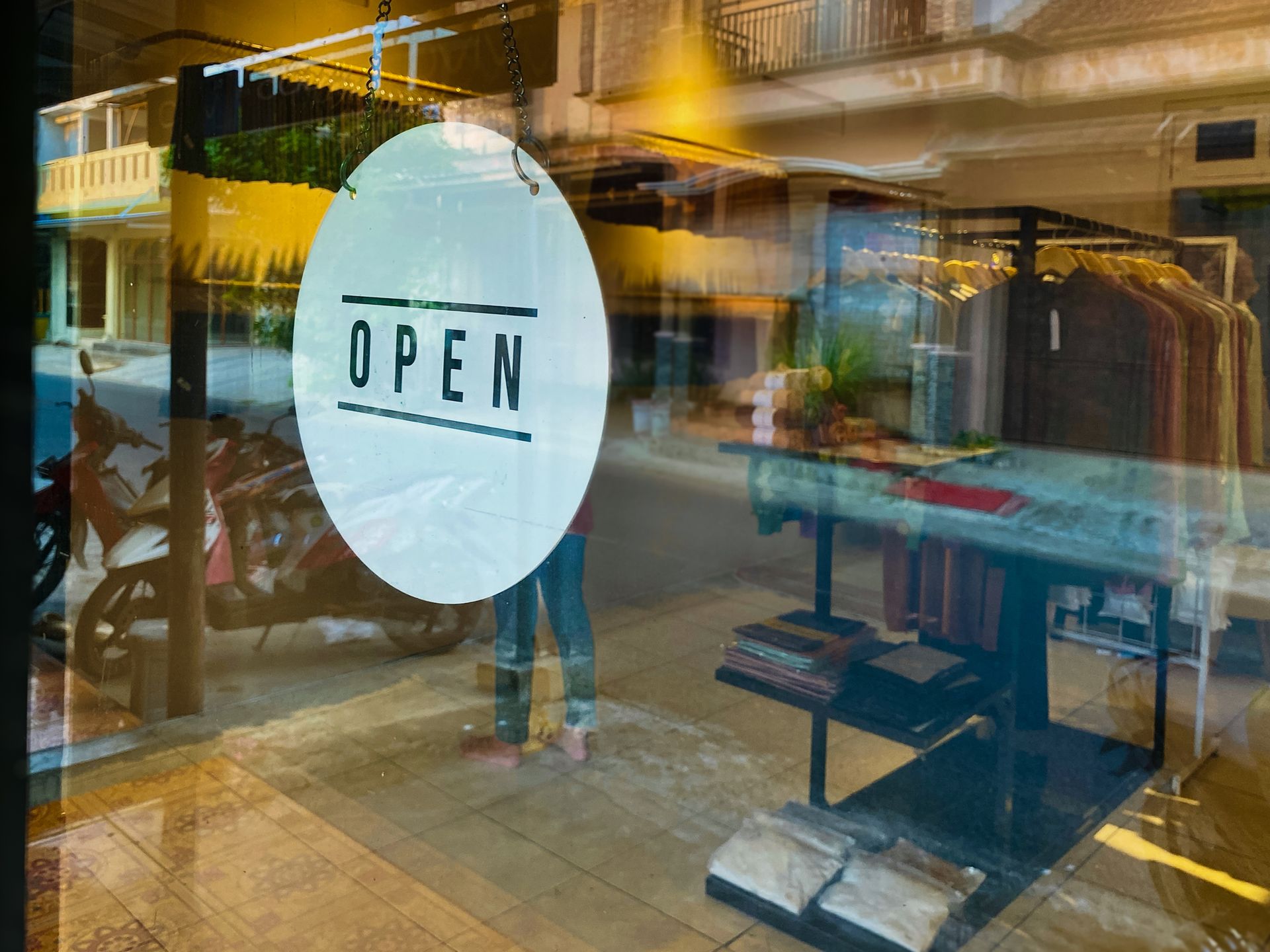 Shop storefront with