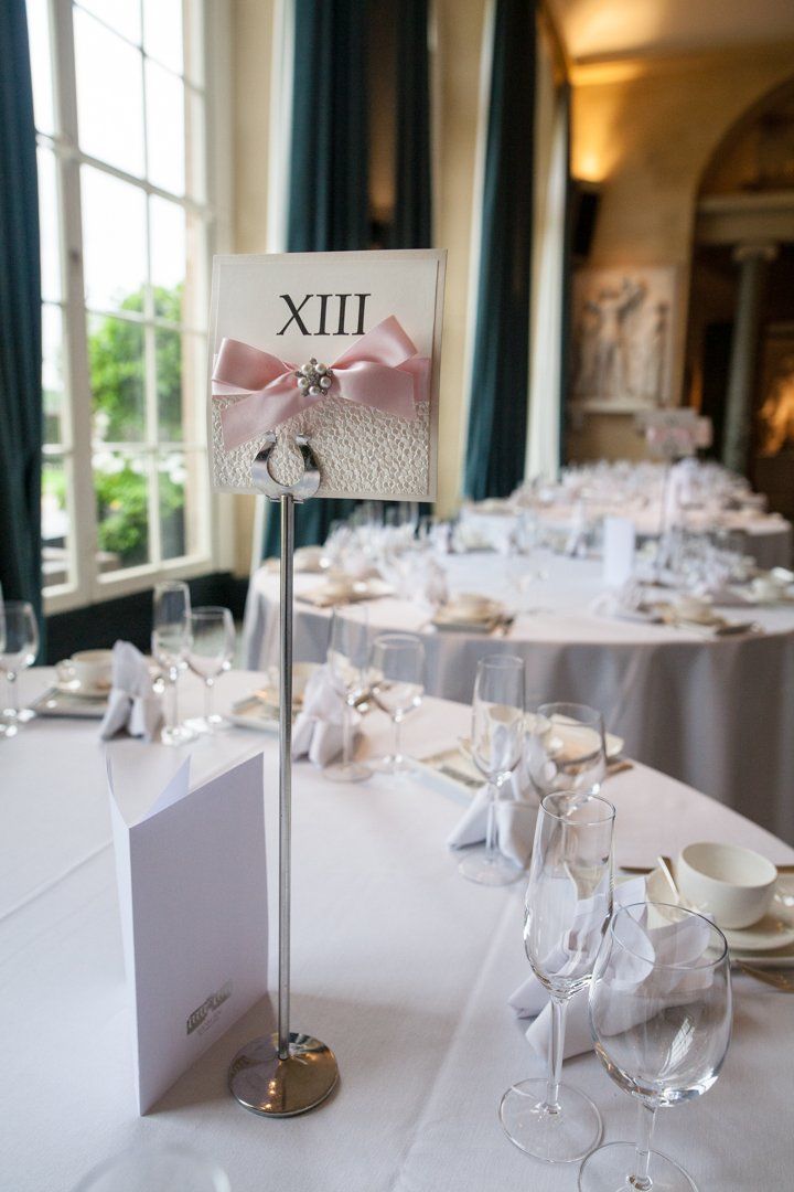 Table Setting at The Sculpture Gallery at Woburn Abbey