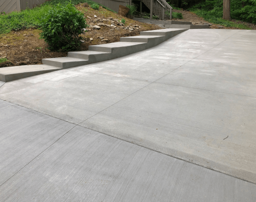 Driveway and Concrete Stair | Louisville, KY | S & S Concrete Inc.