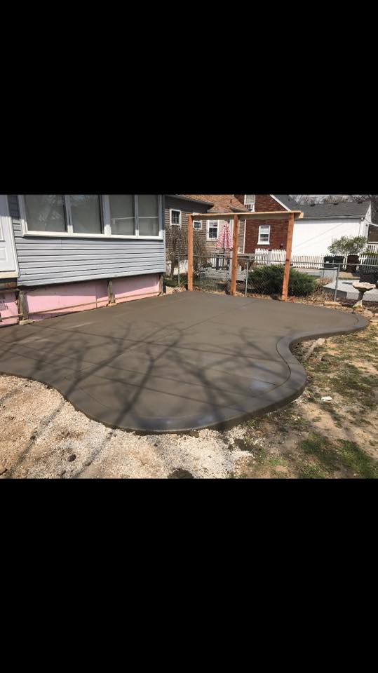 Wet Patio Installation | Louisville, KY | S & S Concrete Inc.
