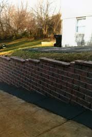 Brown Block Walls | Louisville, KY | S & S Concrete Inc.