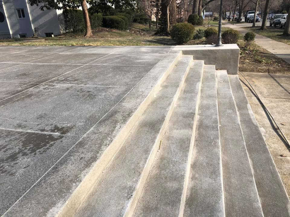 Stairway Commercial Concrete | Louisville, KY | S & S Concrete Inc.