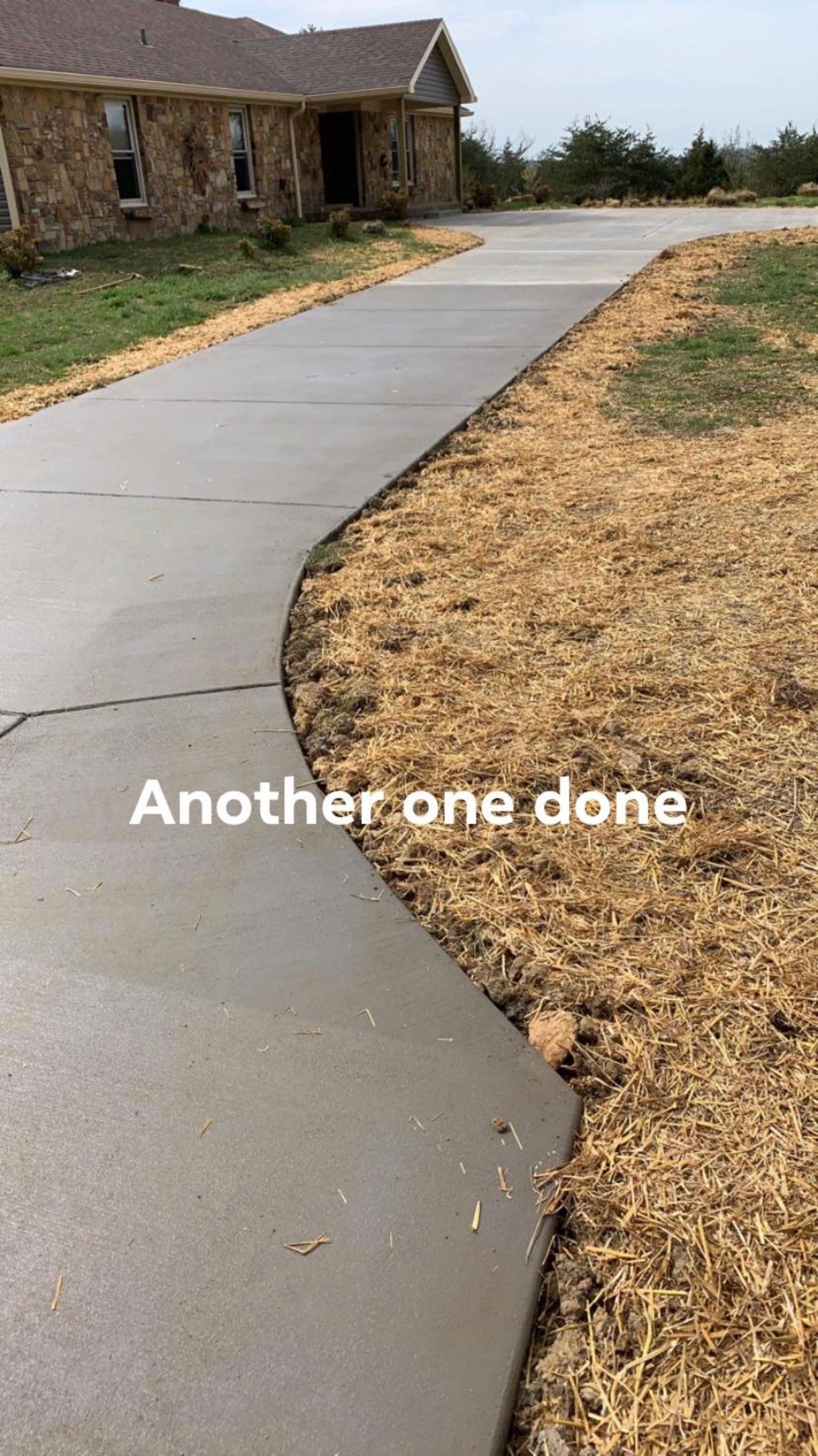 House Patio Concrete Walkway | Louisville, KY | S & S Concrete Inc.