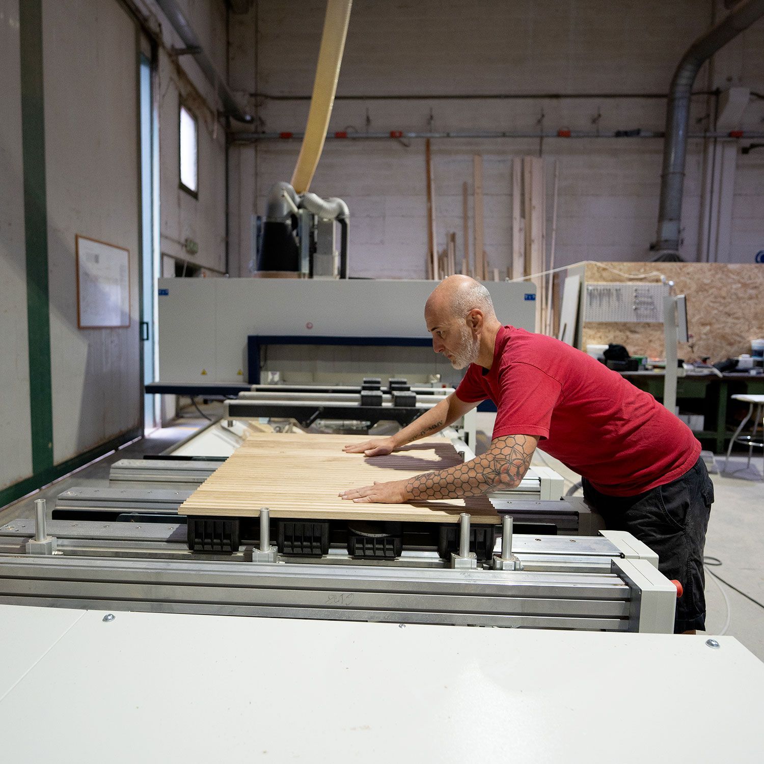 operai in falegnameria