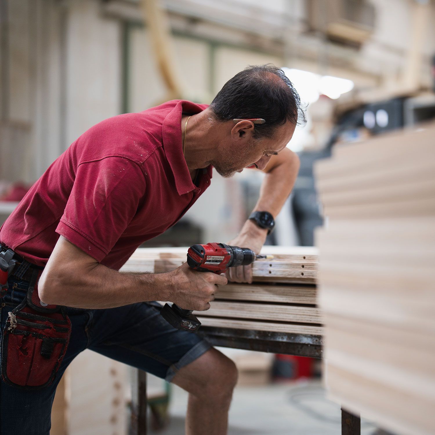 operai in falegnameria