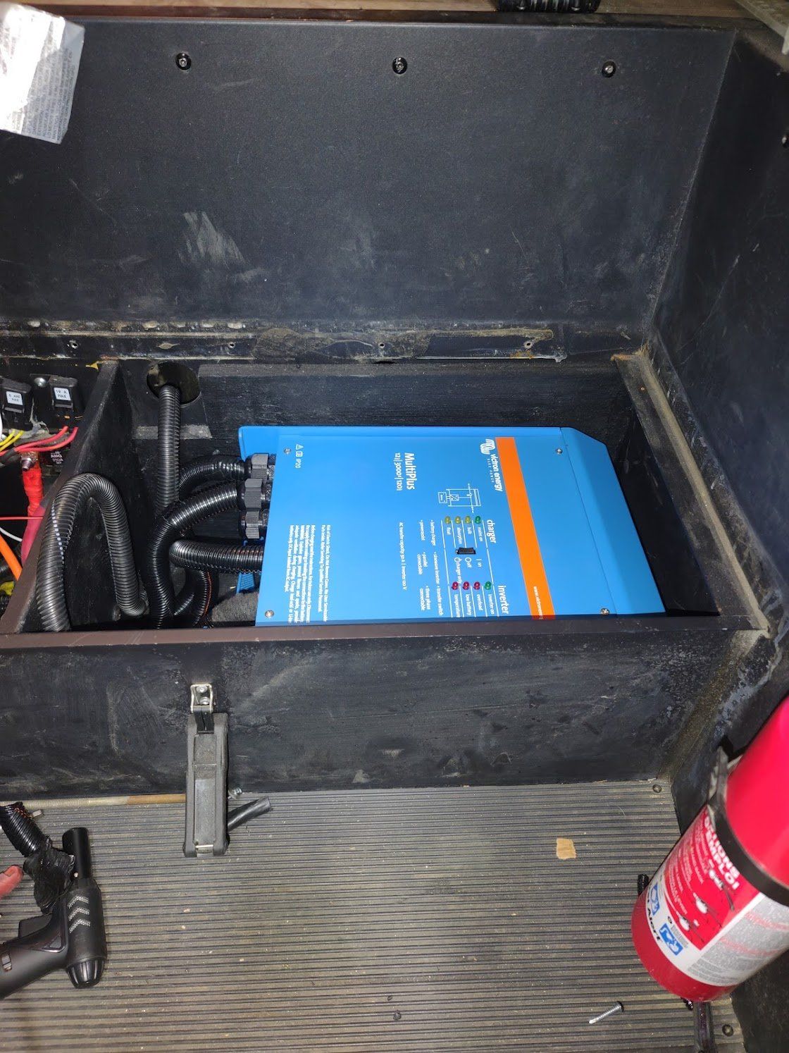 A victron energy inverter