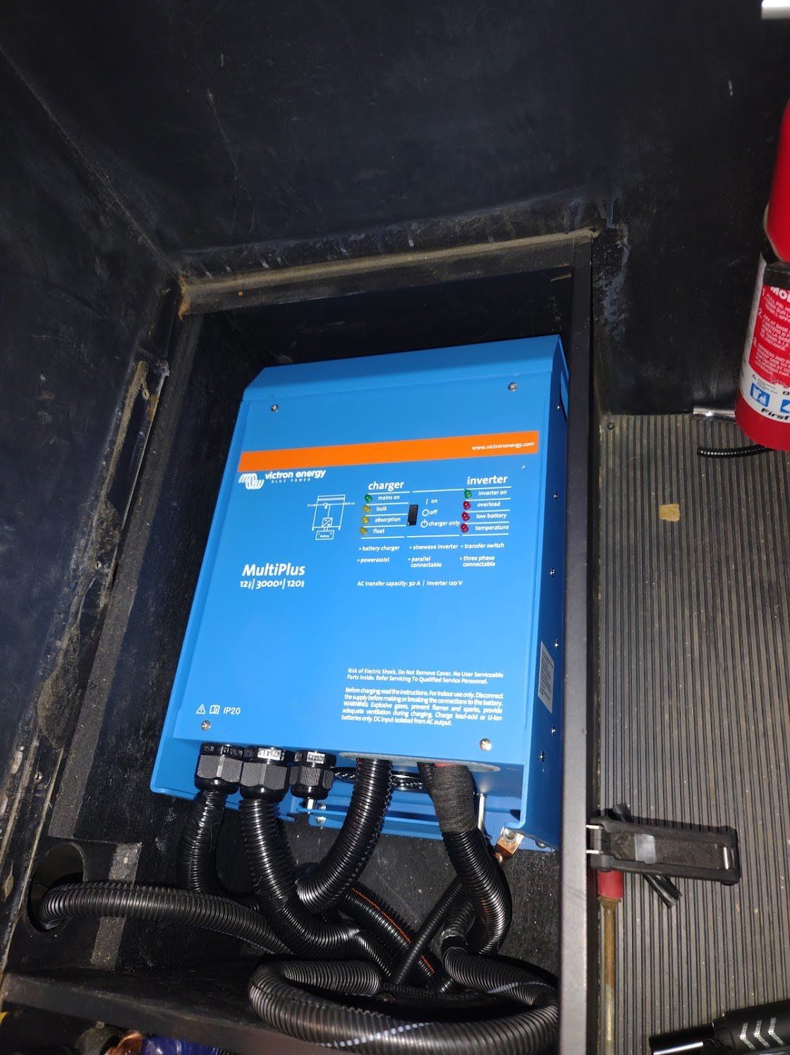 A victron energy inverter