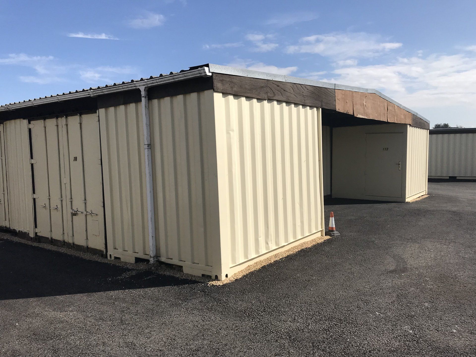 container option for long-tern storage