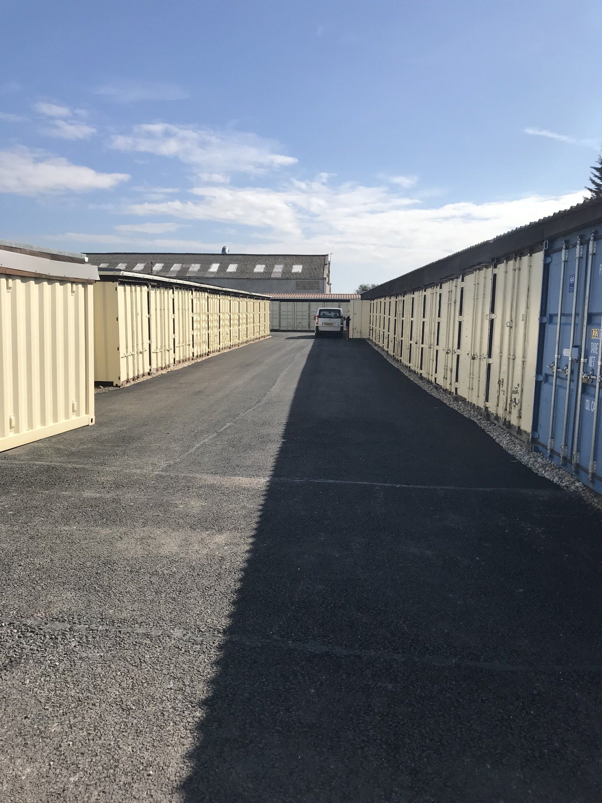 container storage area