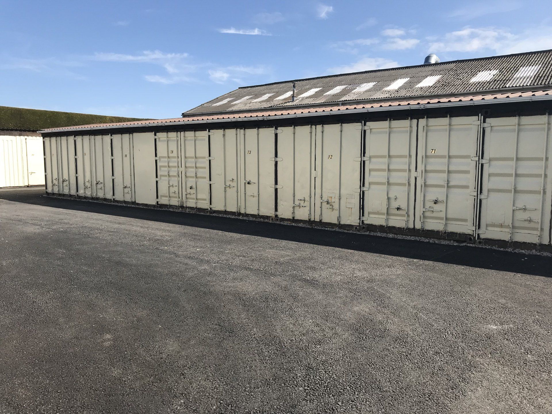 storage option in the container