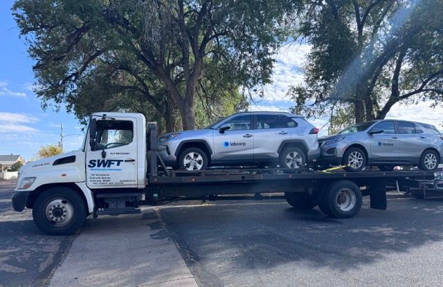 Display of available tow trucks near your location in Naples, FL, including Naples Towing and Recovery's fleet.