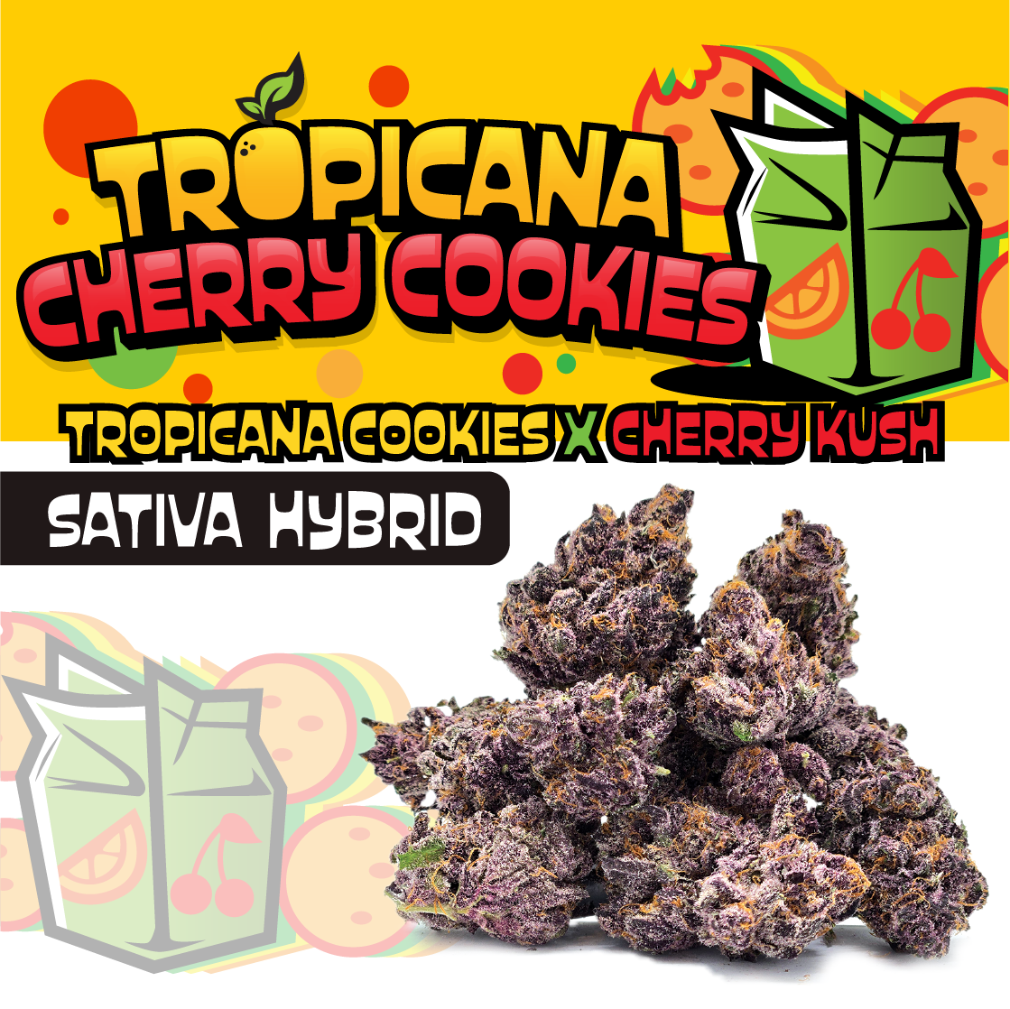 Tropicana Cherry Cookies