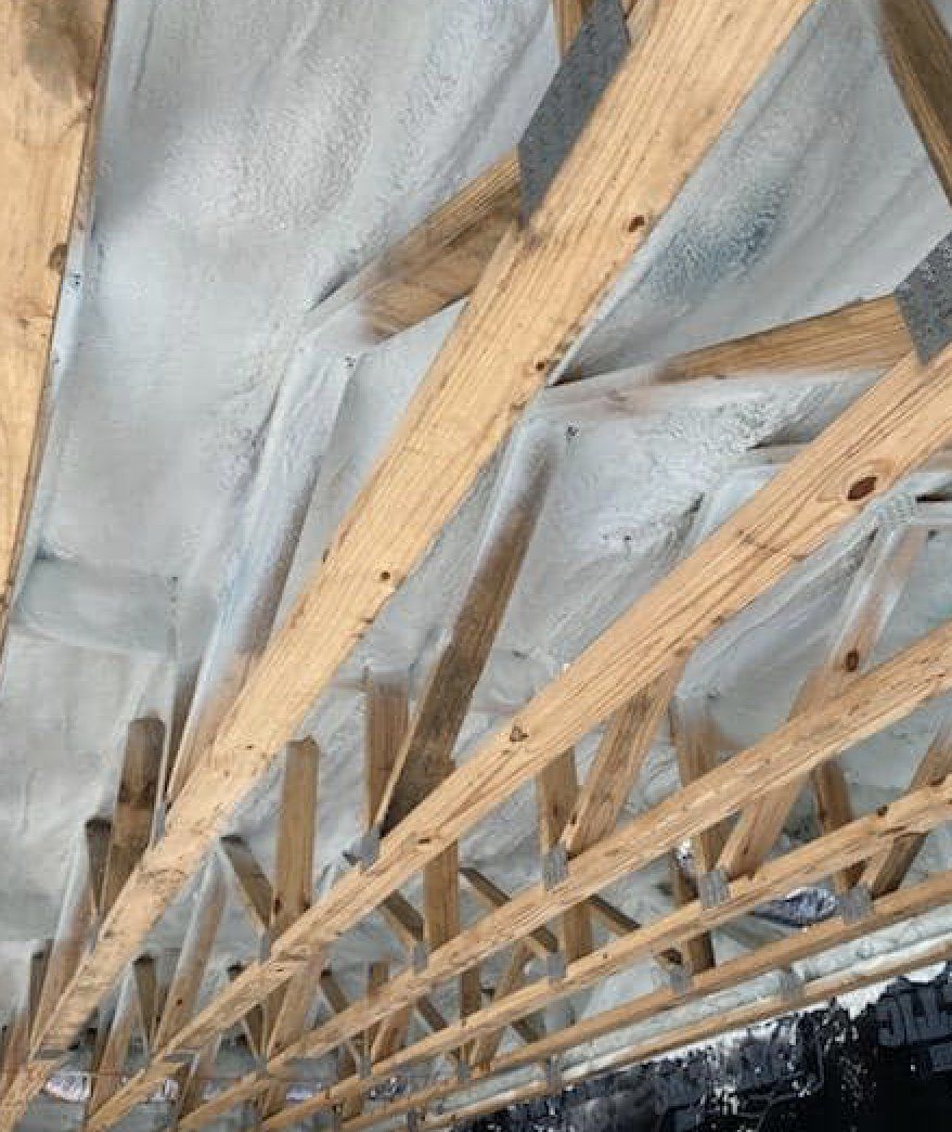 rim joists with foam spray insulation Tucson Arizona