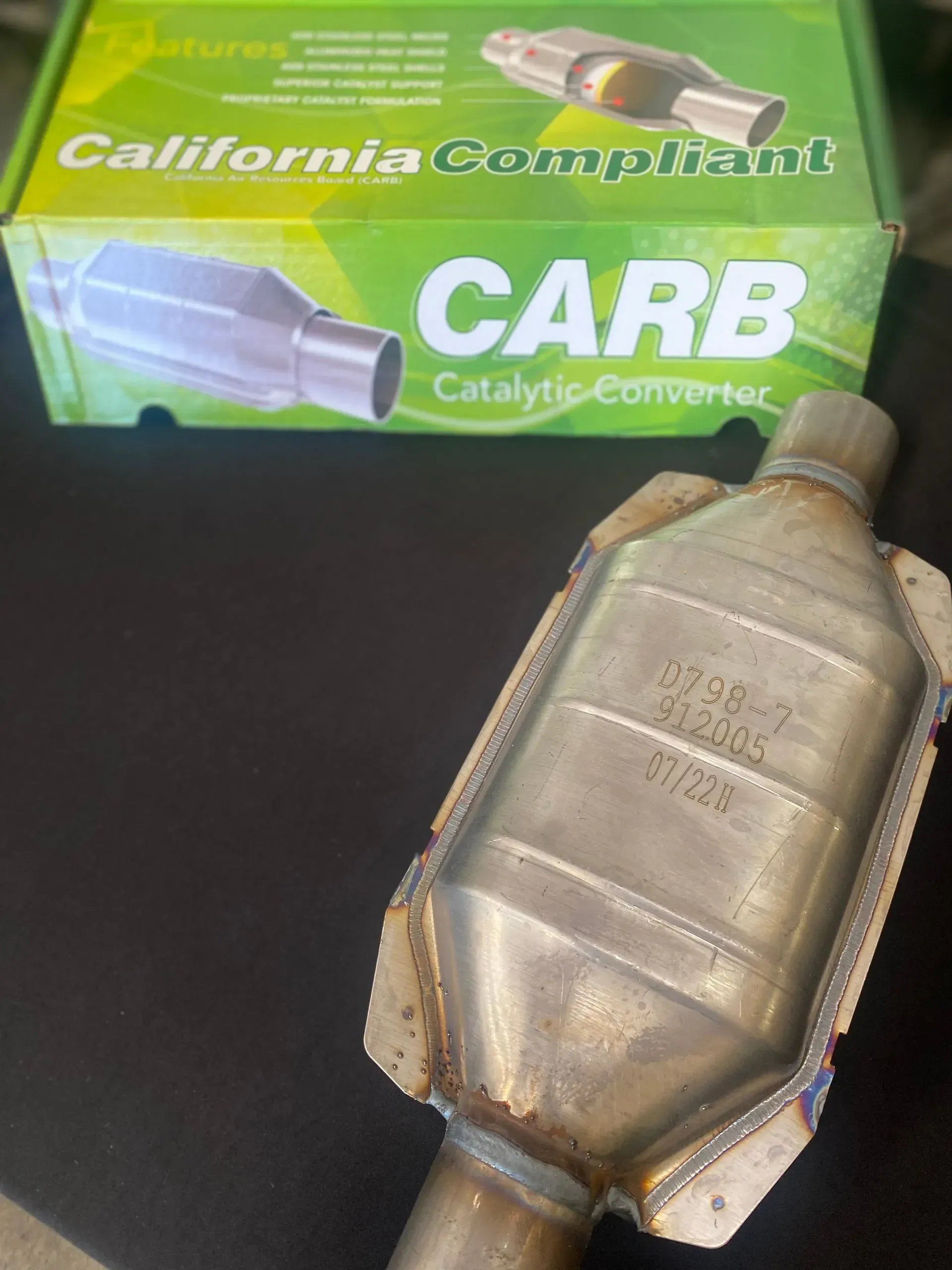 An Image of New Catalytic Converter | Ed Hanson's Muffler Service