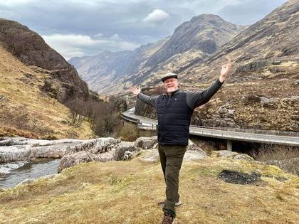 Glencoe Scottish Highlands Three Sisters water falls