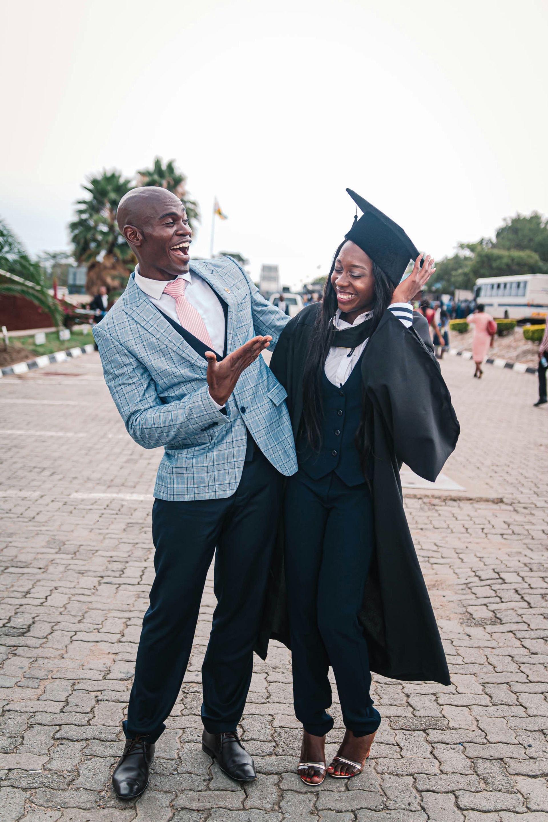 Father with Graduating Daughter