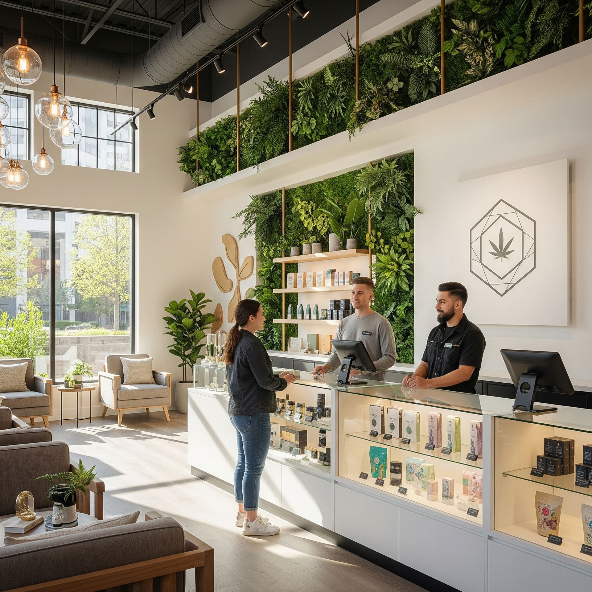 A cannabis dispensary that needs marketing assistance